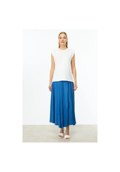 On Fashion Omuzları Vatkalı Kadın Kolsuz Bluz 25y.on.blz.51486.01 Ekru