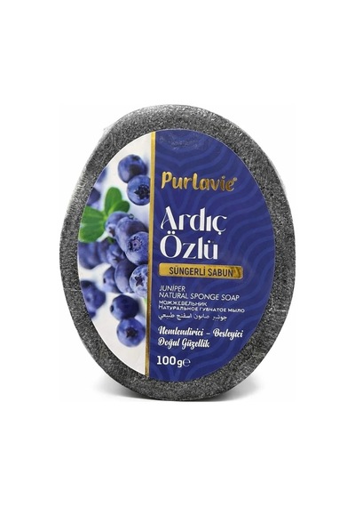 Ardıç Özlü Sünger Sabun Doğal El Yapımı 100g-9 Adet Karışık