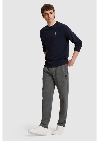 U.S. Polo Assn. Erkek Antrasit Melanj Slim Fit Eşofman Altı 50329409-vr081
