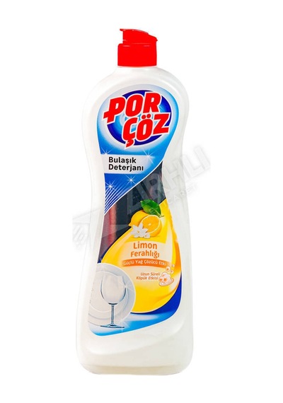 3 Adet Porçöz Bulaşık Sıvısı Limon 675 Ml