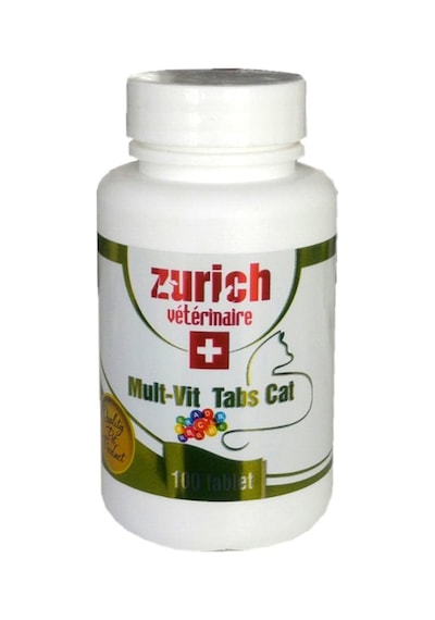 Zurich Cat Kedi Multivitamin Tablet 100'lü