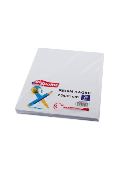 Bigpoint Resim Kağıdı 25X35Cm 20'Li Paket