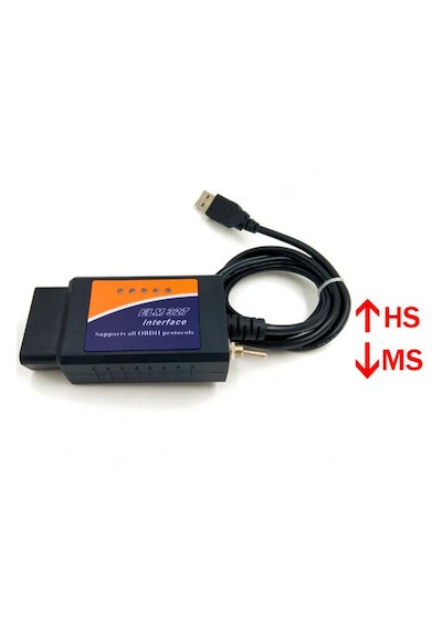 Obd2 V1.5 Elm327 Pic18f25k80 Usb Arıza Test Tespit Cihazı Hs/ms