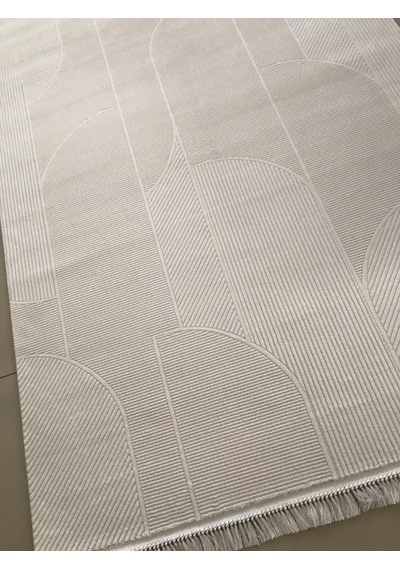 Merinos Halı Elegance 74425 060 Serisi Akrilik Salon Oturma Yatak Odası Halısı Krem
