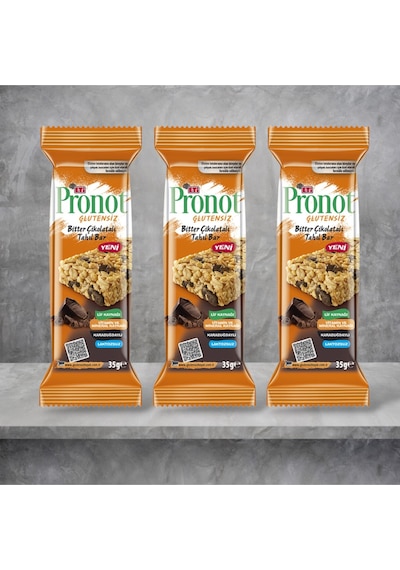 Pronot Tahıl Bar Çikolatalı 35 Gr X 3 Adet