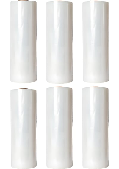 Palet Streç Film 17 Micron 25 Cm X 300 M Şeffaf 6'adet