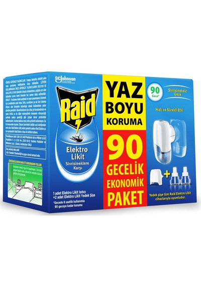 Raid Makine + Likit Yedek 90 Gece