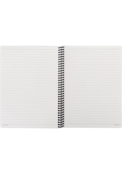 Hisli Şeyler A4 Çizgili Spiralli Stickerli Defter Hallederiz