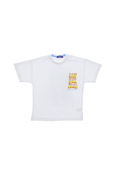 Crassi Erkek Çocuk T-shirt Beyaz
