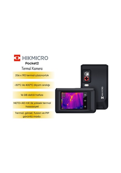 Hıkmıcro Pocket2 Termal Kamera 256x192 25hz