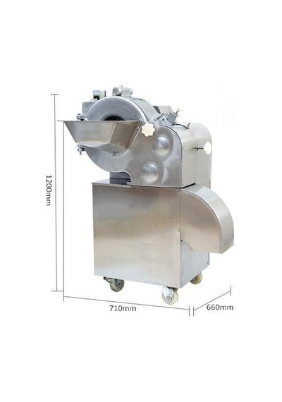 Dalle Jq-100 Endüstriyel Elektrikli Çokfonksiyonlu Meyve Sebze Dilimleme Makinası 600 Kg/saat Zentrajq-100