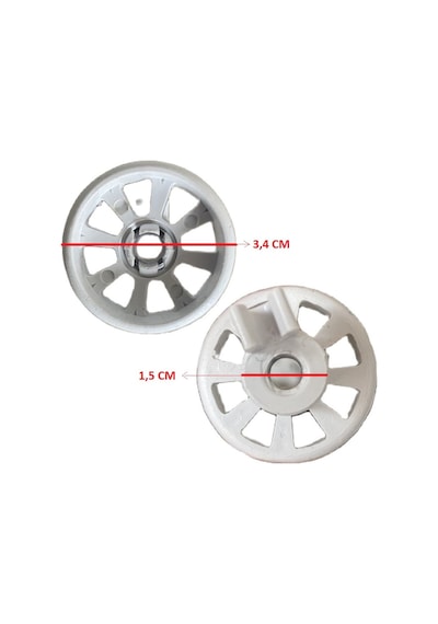 Bosch Uyumlu Bulaşık Makinesi Sepet Tekerleği Alt Teker 8 Adet - 496135387