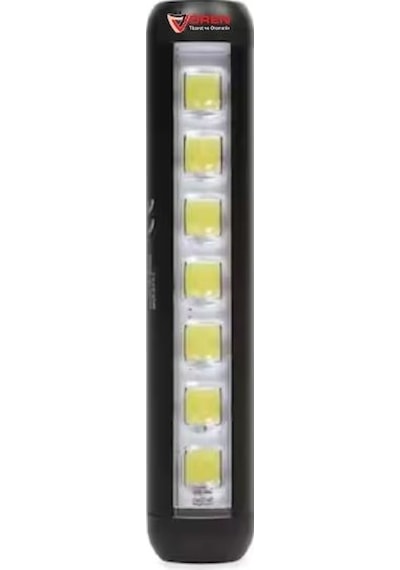 Watton Type-C Girişli Mıknatıslı Şarjllı Mini Cep Feneri Siyah