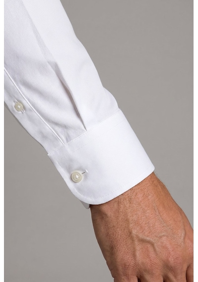 Bisse Beyaz Regular Fit Pamuk Cepsiz Klasik Uzun Yaka Gömlek Gmkls252204 D01