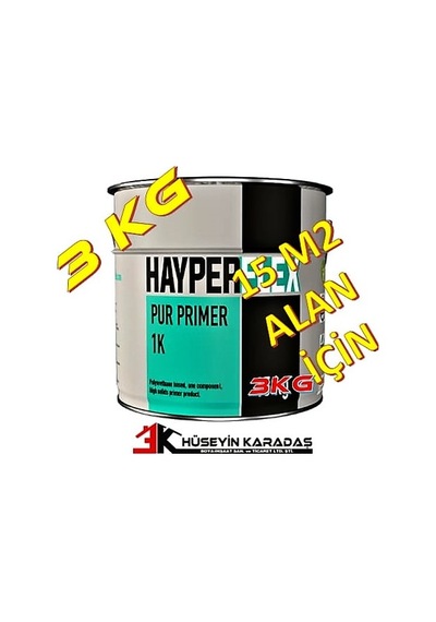 Hayperflex Pur Primer 1 K Poliuretan Zemin Astarı 3 Kg