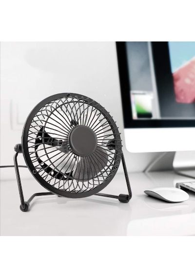 Obev Masa Üstü Usb Fan Soğutucu Vantilatör Klima - Metal Serinlet