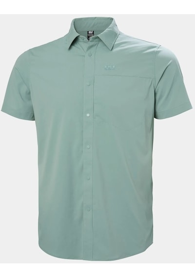 Helly Hansen Tofino Solen Short Sleeve Shirt Erkek Kısa Kollu Gömlek 63204-489 Yeşil 001