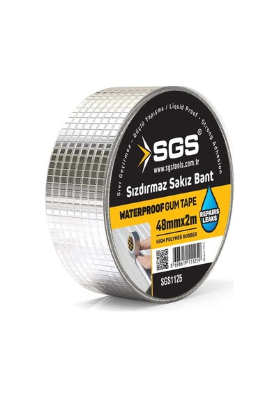 48mm X 2mt Su Sızdırmaz Çamur Bant Çatı İzolasyon Ve Boru Çatlak Tamir Bandı