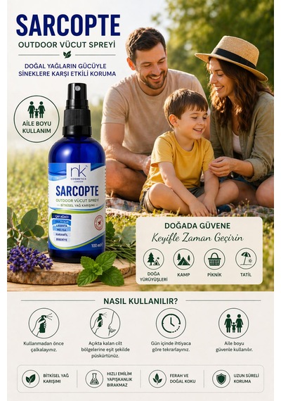 Doğal Sinek Kovucu Sprey 100 Ml Bitkisel Yağ Bazlı