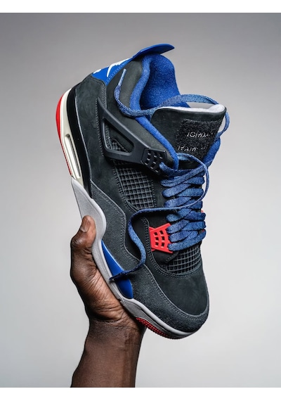 Nike Air Jordan 4 'rare Air' Retro Erkek Basketbol Ayakkabısı-sportxstore Siyah