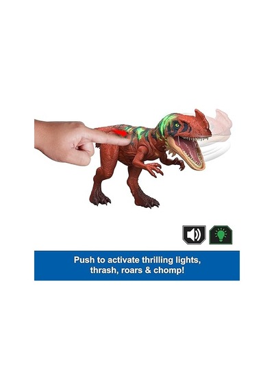 Sesli Jurassic World Kükreyen Dinozor Figürü Film Afrovenator Jkl76 1 Adet