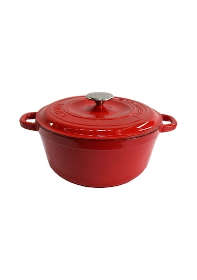Lava Döküm Yuvarlak Tencere Döküm Demir Kapak  New Heritage Serisi 22 CM