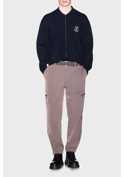 Armani Exchange Yün Karışımlı Regular Fit Yuvarlak Yaka Hırka Erkek Hırka Xm002864 Af14007 Ub101 Lacivert