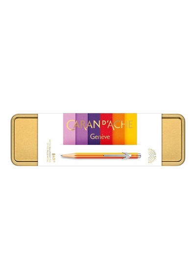 Caran Dache 849 Color Treasure Warm Rainbow Tükenmez Kalem 849.222 Turuncu