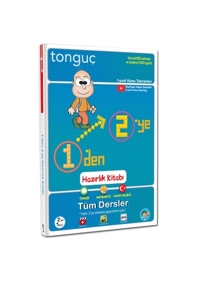 Tonguç Yayınları 1'den 2'ye Hazırlık Kitabı