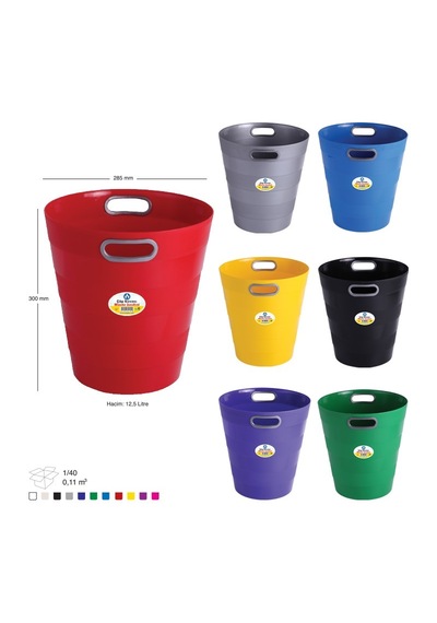 3a Ark 1051 Plastik Çöp Kovası