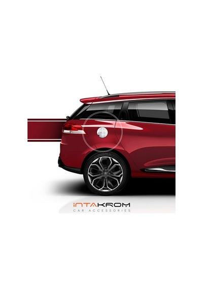 intakrom Renault Clio 4 Sport Tourer Krom Depo Kapağı - Sw - Hb