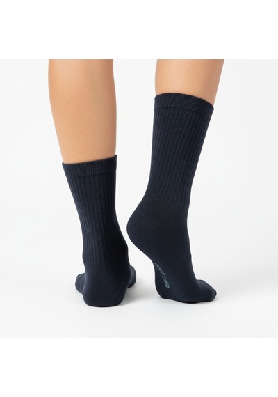 Gost Liria- 5 Li Renkli Ribanalı Unisex Soket Çorap Gos26 Çok Renkli