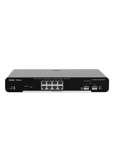 Ruijie Reyee RG-NBS3100-8GT2SFP-P 8 Port Gigabit PoE 2 Port Gigabit SFP L2 Yönetilebilir Switch