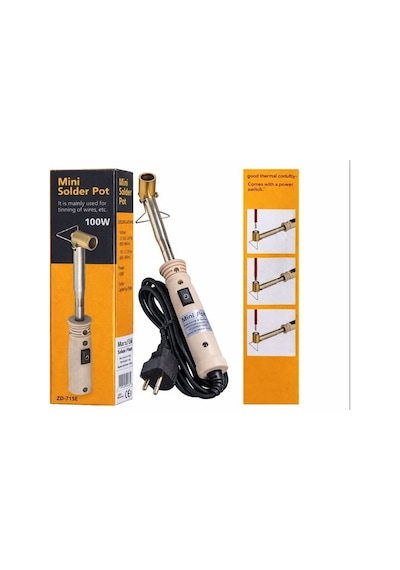 Marxlow Mini Lehim Potası Zd-715e
