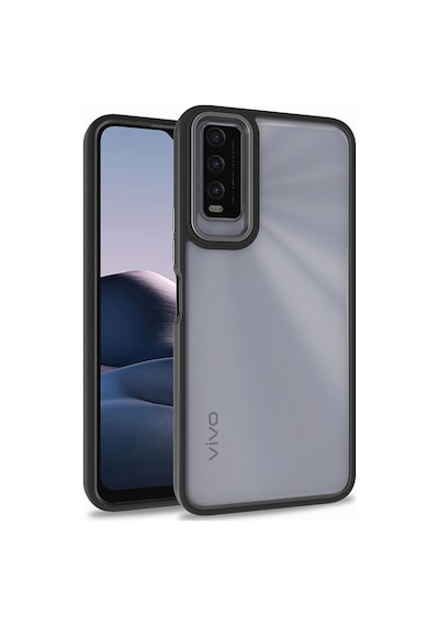 Zore Vivo Y11s Kılıf Ogaa Flora Kapak - Yeşil
