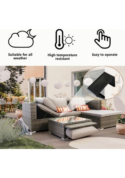 Tr 12pcs Açık Patio Mobilya Klipleri Hasır Seksiyonel Kanepe Kanepe Konnektörü Diğer Tr 12pcs Açık Patio Mobilya Klipleri Hasır Seksiyonel Kanepe Kanepe Konnektörü Diğer