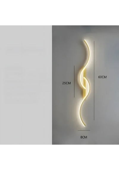 Modern Duvar S Led Aplik 3129-w75-2q-kz Eskitme