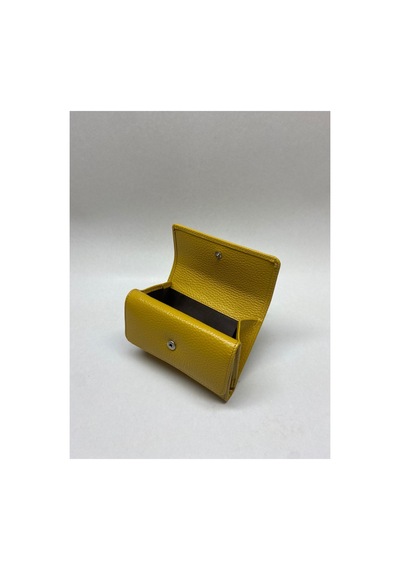 Shop Kadın Cüzdan Hakiki Deri Çok Bölmeli Fermuarlı Floter Deri Sarı - 891852058 Sarı