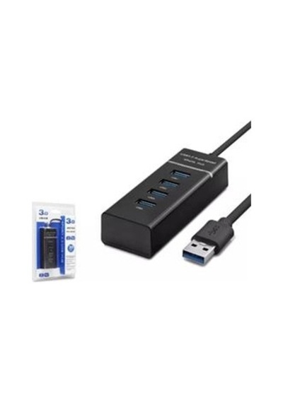 Hadron Hdx7017 Usb3.0 Hub 3-usb + Usb3.0 30cm Siyah Kdo