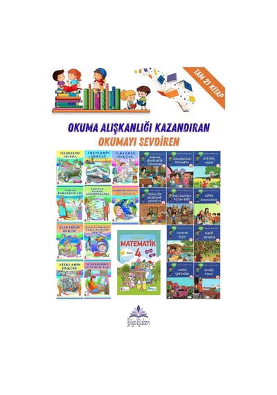 4. Sınıf Okumayı Sevdiren 20 Hikaye + Doğada Matematik