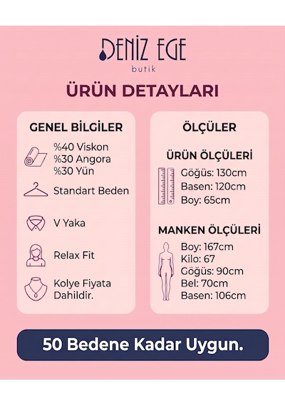 Butik İtalyan Kadın Yün Karışımlı Triko Antrasit