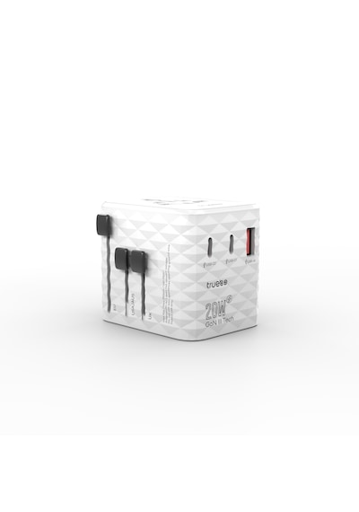 Truebo Multitravel Travel Adapter & Charger Evrensel Seyahat Adaptörü