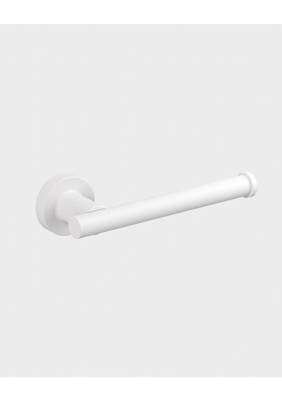 Tecno White Tuvalet Kağıtlık, Yedek - Mat Beyaz Mat Beyaz