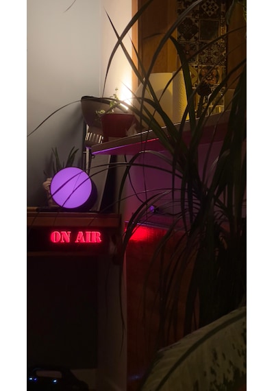 On-air Dekoratif Ambiyans Lambası Yayıncı & Gamer Aydınlatması Siyah