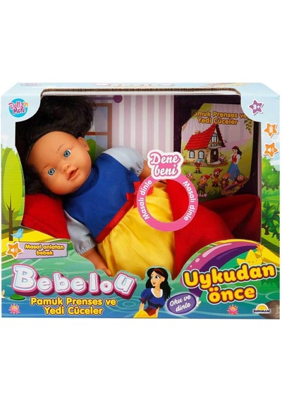 Sunman Bebelou Uykudan Önce Bebeği Masal Anlatan Pamuk Prenses V