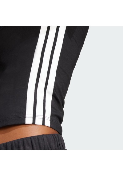 Adidas Essentials 3-stripes Slim Baby Kadın Tişört C-adıjc8325b30a00 Siyah