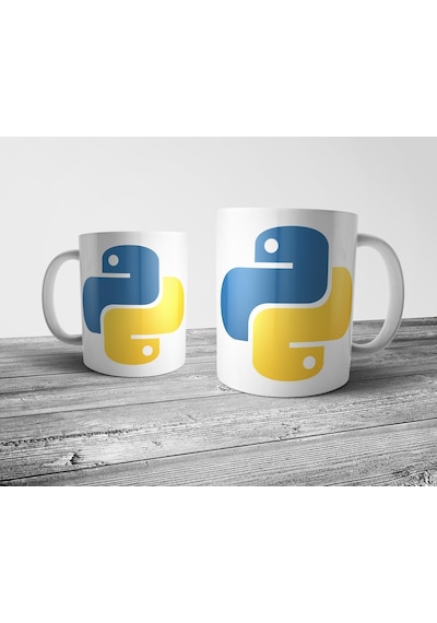Pixxa Python - Programcı - Coder Kupa Bardak Model 1