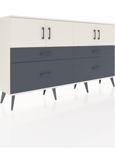 Arges Konsol 2 Raflı 4 Çekmeceli 4 Kapaklı 176x30x99 Aytaşı-aytaş Aytaşı-aytaşı/antrasit Arges Konsol 2 Raflı 4 Çekmeceli 4 Kapaklı 176x30x99 Aytaşı-aytaş Aytaşı-aytaşı/antrasit