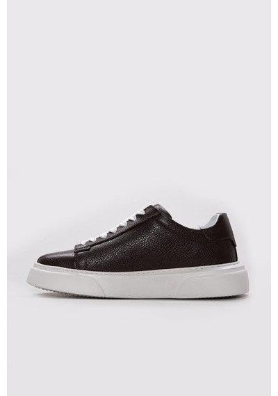 Fast Step Hakiki Deri Erkek Casual Ayakkabı 216ma888 Kahve