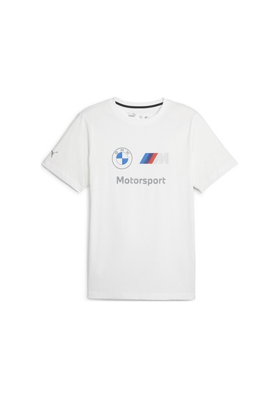 Puma Bmw Mms Ess Logo Tee Beyaz Erkek Kısa Kol T-shirt 000000000101816524 Beyaz
